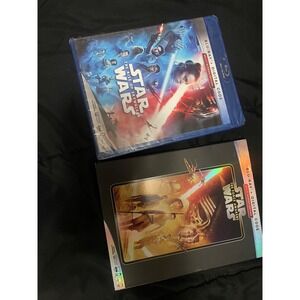 Star Wars blu ray dvds sealed lot of 2